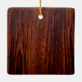  rode ophaalwagen, ritueel houtpatroon keramisch ornament (Achterkant)