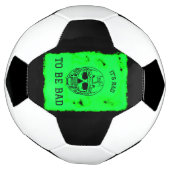 Rode opstand... Football minnaar speler schedel Voetbal (Gedraaid)