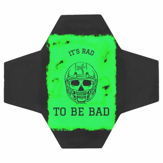 Rode opstand... Football minnaar speler schedel Voetbal (Enkel)