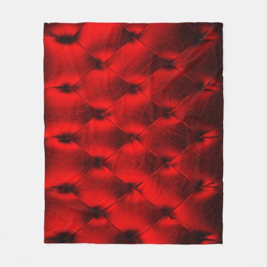 rode opvulkussen textuur fleece deken (Voorkant)