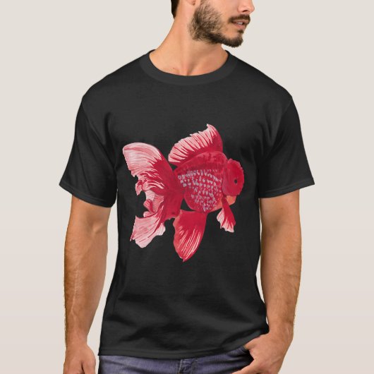 RODE ORANDA GOUDFIS-Carassius auratus T-shirt (Voorkant)