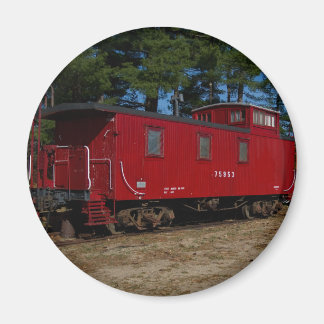 Rode & Oranje Caboose Magnet