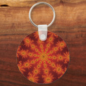Rode Oranje Decasteel Sleutelhanger (Voorkant)