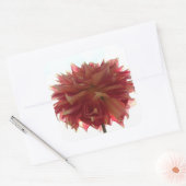 Rode, oranje en gele dahlia stickers (Envelop)