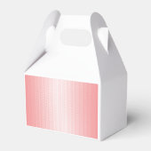 Rode, oranje en roze penseelstreken mengen zich sa bedankdoosjes (Achterkant)