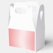 Rode, oranje en roze penseelstreken mengen zich sa bedankdoosjes (Geopend)