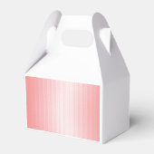 Rode, oranje en roze penseelstreken mengen zich sa bedankdoosjes (Voorkant Zijde)