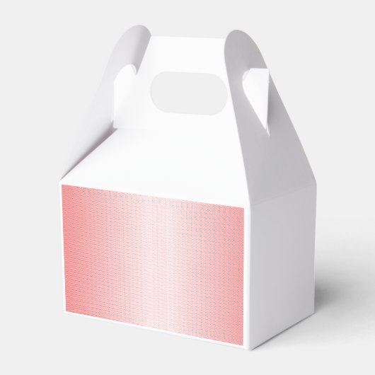 Rode, oranje en roze penseelstreken mengen zich sa bedankdoosjes (Voorkant Zijde)