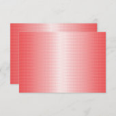 Rode, oranje en roze penseelstreken mengen zich sa informatiekaartje (Voorkant / Achterkant)