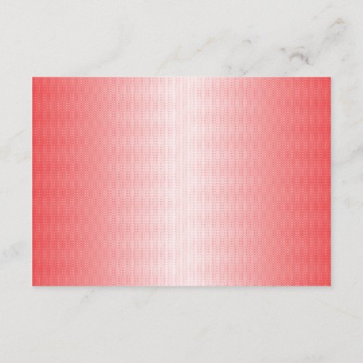 Rode, oranje en roze penseelstreken mengen zich sa informatiekaartje (Achterkant)