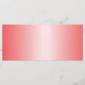 Rode, oranje en roze penseelstreken mengen zich sa menu (Voorkant)