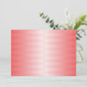 Rode, oranje en roze penseelstreken mengen zich sa save the date (Staand voorkant)