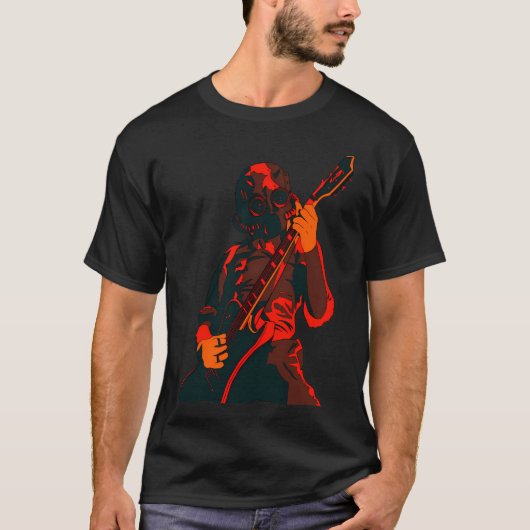 Rode/Oranje Ghoul T-shirt (Voorkant)