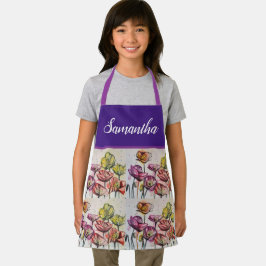 Rode Oranje makreelmakreel Schort