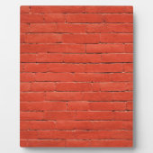 Rode Oranje muur Fotoplaat (Voorkant)