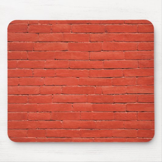 Rode Oranje muur Muismat (Voorkant)