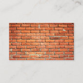 Rode Oranje muur Stedelijk Visitekaartje (Voorkant)