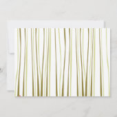 Rode-Oranje papaver-weddenschap Kaart (Achterkant)