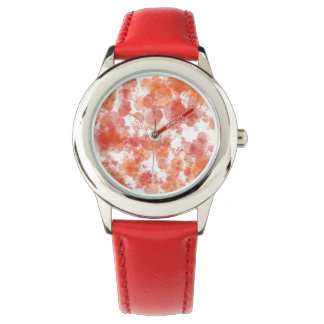 Rode Oranje plashomzel Horloge