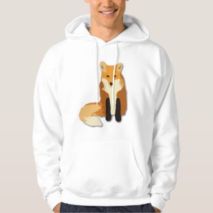 Rode Oranje vos Hoodie
