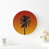 Rode Oranje zonnepalm Tropische klok (Huis)