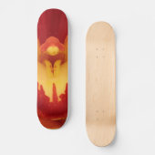 Rode orchidee-skateboard skateboard (Voorkant)