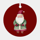 Rode Ornamenten en de kerstboom (Achterkant)