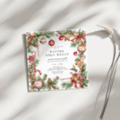 Rode Ornamenten Groen Grensplein Open Huis Kaart