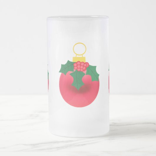 Rode Ornamenten Mok (Center)