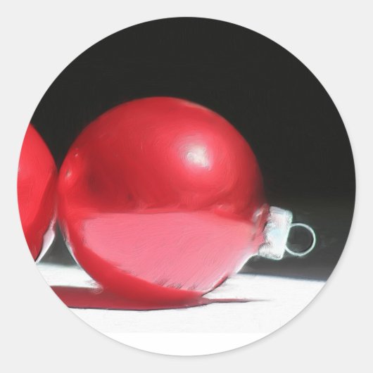 Rode Ornamenten stickers (Voorkant)