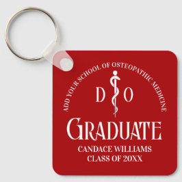 Rode Osteopathische Medische School Afstuderen Cus Sleutelhanger