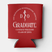 Rode Osteopathische Medische School Graduation Par Blikjeskoeler (Voorkant)