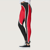 Rode ovale Leggings (Links)
