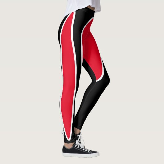 Rode ovale Leggings (Rechts)