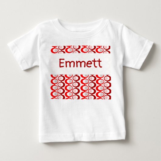 Rode ovale stralen (Voorkant)