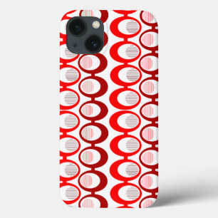 Rode ovale stralen Case-Mate iPhone case