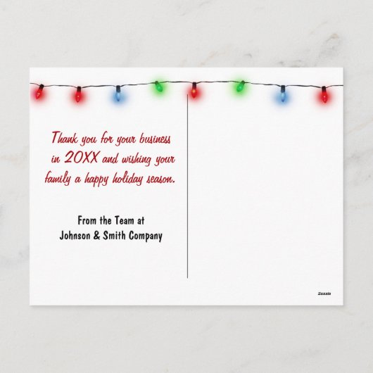 Rode overdekte kerstbrug in het winterbos feestdagenkaart (Achterkant)