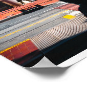 Rode oversteek poster (Hoek)