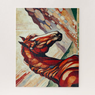 Rode Paard 500 Stuk Puzzel Legpuzzel