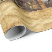 RODE PAARD CADEAUPAPIER (Rol Hoek)