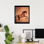 RODE PAARD POSTER (Thuiskantoor)