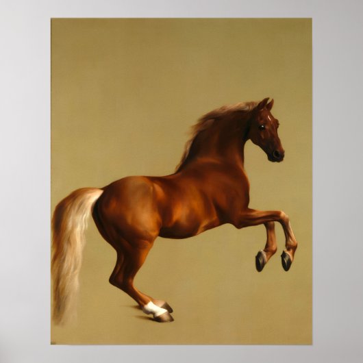 RODE PAARD POSTER (Voorkant)