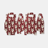 Rode paarden omhoog bedankdoosjes (Uitgevouwen)