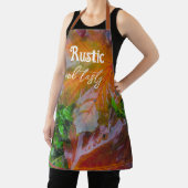 Rode paardenbladeren schort (Insitu)