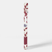 Rode Paarse Aquarel Wilde Bloem Naam Case-Mate iPhone Case (Achterkant / Rechts)
