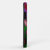 Rode Paarse groene Abstracte achtergrond Case-Mate iPhone Case (Achterkant/rechts)