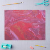 Rode Paarse koper, wit, Abstract ontkoppelingspagi Tissuepapier (Craft)