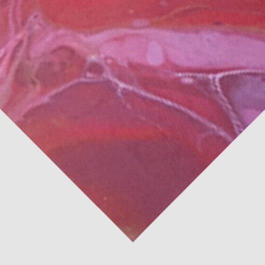 Rode Paarse koper, wit, Abstract ontkoppelingspagi Tissuepapier (Detail)