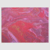 Rode Paarse koper, wit, Abstract ontkoppelingspagi Tissuepapier (Voorkant)