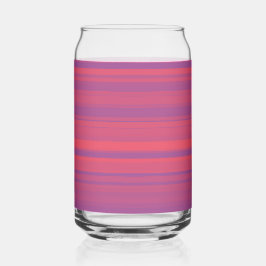 Rode Paarse Strepen Naadloos Patroon Blikvorm Glas